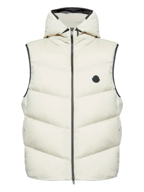 Moncler Guersac hooded padded gilet Grey K20911A00042597YD
