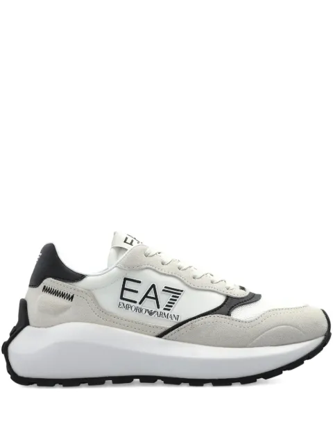 Ea7 Emporio Armani logo-patch sneakers White 7X000341AF18616
