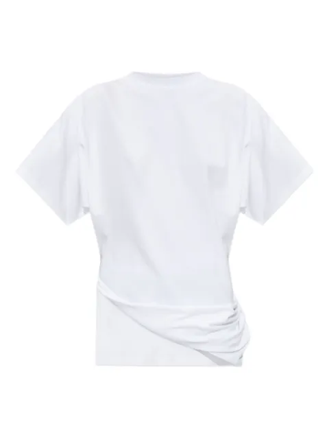Sportmax draped-design T-shirt White 2522946055600