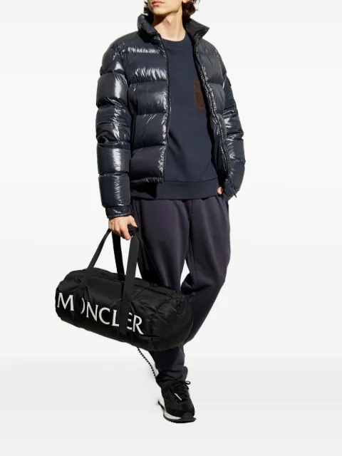 Moncler logo-patch track pants Blue K20918H0001489B3P