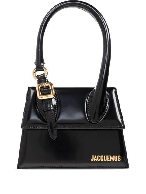 Jacquemus medium The Chiquito top-handle bag Black BAW00327AC18A01