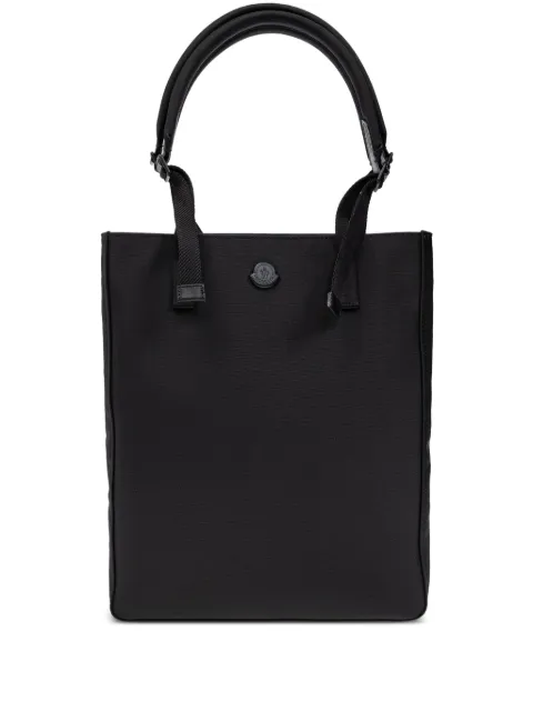 Moncler Pierrick logo-patch tote bag Black K209A5D00006M6995