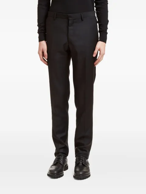 Aiezen wool-blend tailored trousers Black AIETROPDBLA