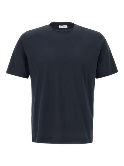 DIKTAT side-slit crew-neck t-shirt Blue DK87103BLU