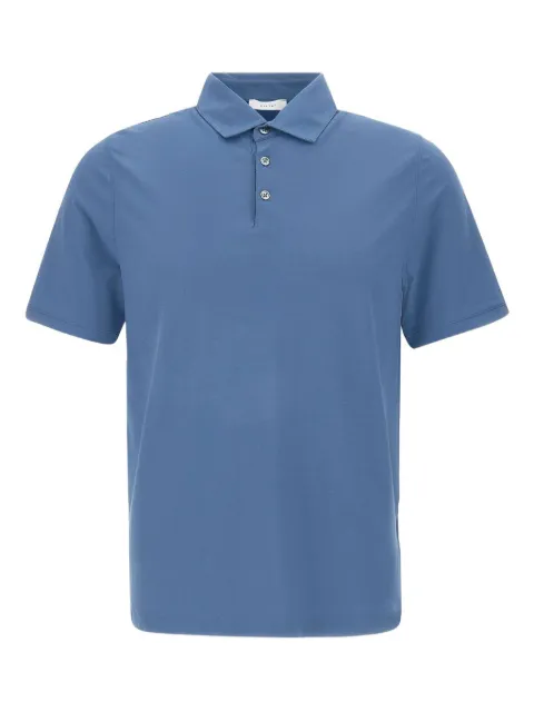 DIKTAT cotton polo shirt Blue DK87115