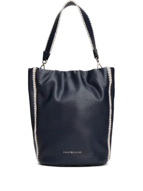 Tommy Hilfiger braided-trim bag Blue AW0AW17540