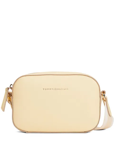 Tommy Hilfiger embossed-logo cross body bag Neutrals AW0AW17450
