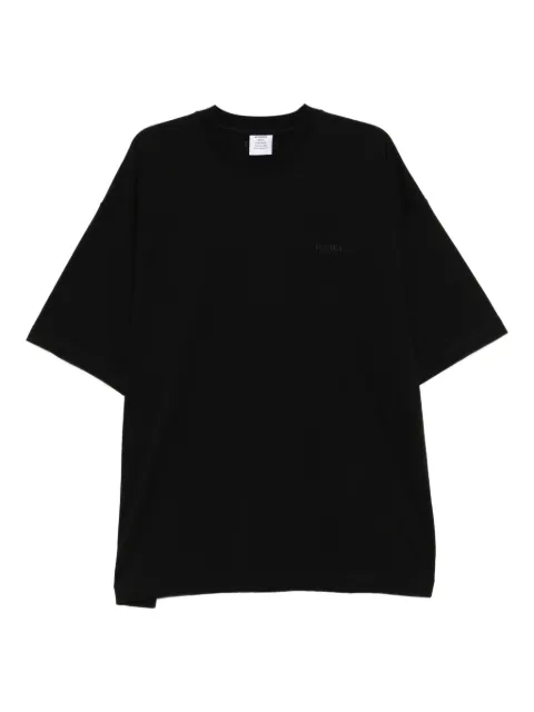 VETEMENTS cotton T-shirt Black UA65TR100B