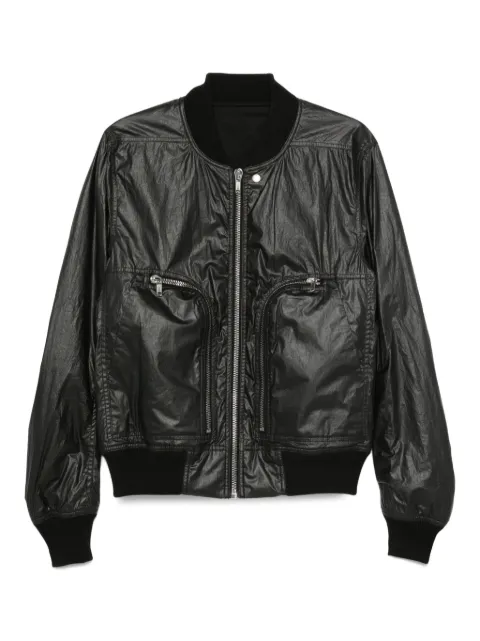 Rick Owens zip-fastening bomber jacket Black RU02E1749PCT