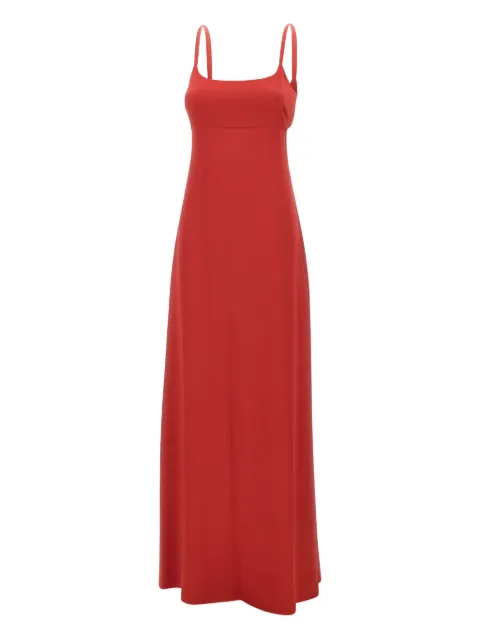 Max Mara Dede bow-embellished cut-out dress Red 2516221063600