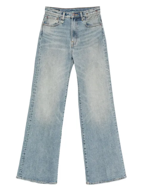R13 logo-patch jeans Blue R13WD188D247A