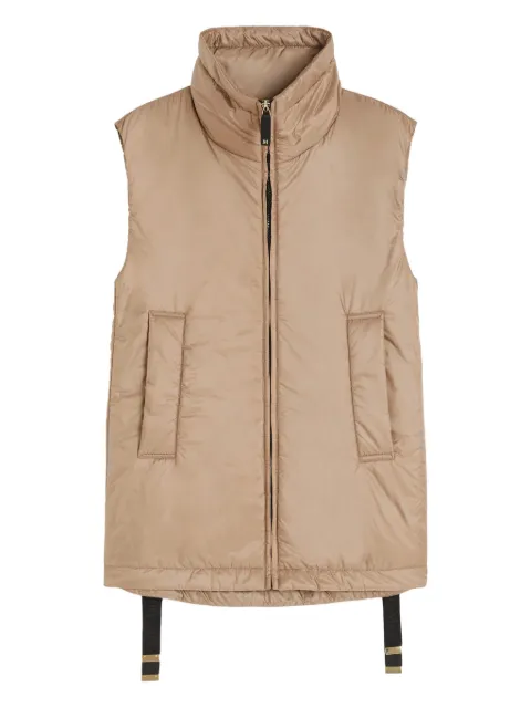 Max Mara high-neck gilet Neutrals 2529296014600