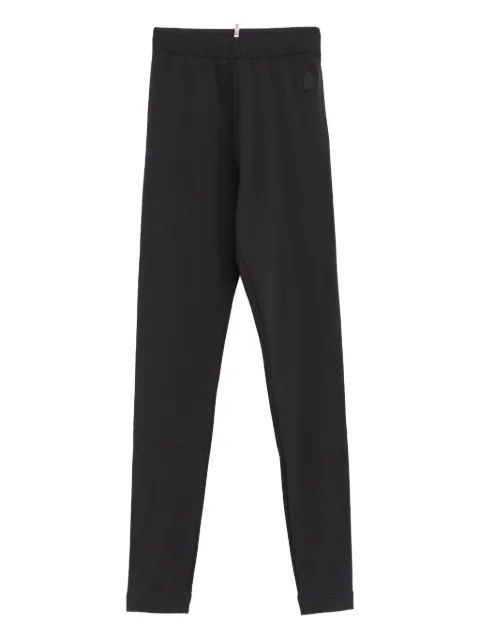 Moncler Grenoble logo-patch leggings Black L20988H00003899JO