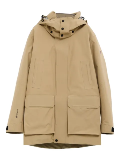Moncler Grenoble hooded pocket coat Neutrals K20971A00019M7643