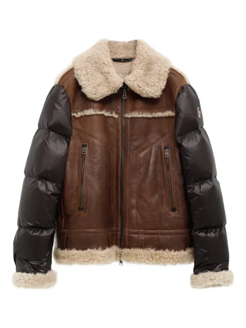 Moncler Grenoble Argens puffed-panel jacket Brown K20971A00036M7872
