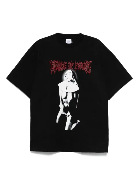 VETEMENTS photography-print T-shirt Black UCF76MT501B