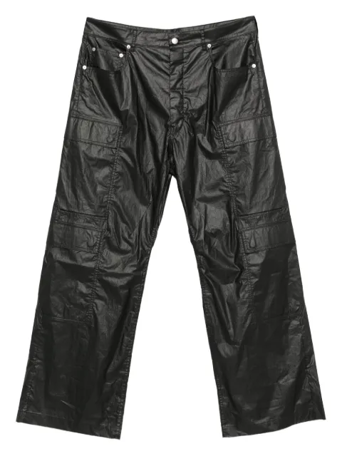 Rick Owens cargo-pocket cotton-blend trousers Black RU02E1340PCT