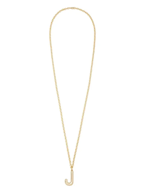 Roxanne Assoulin Big Puffy Initial necklace Gold RXF25N117J