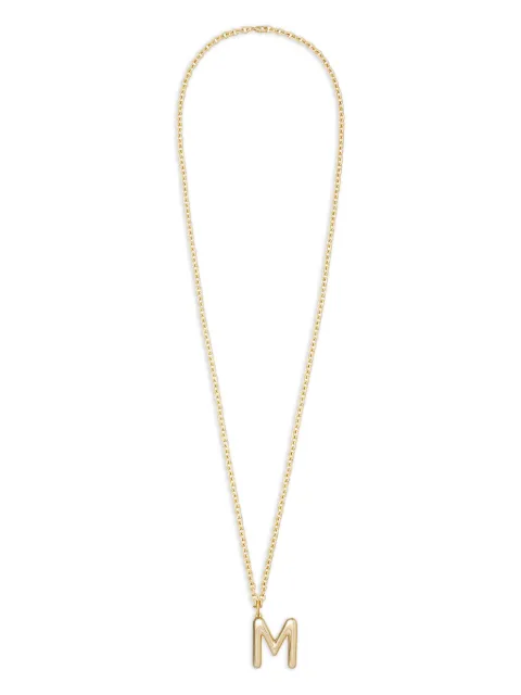 Roxanne Assoulin Big Puffy Initial necklace Gold RXF25N117M