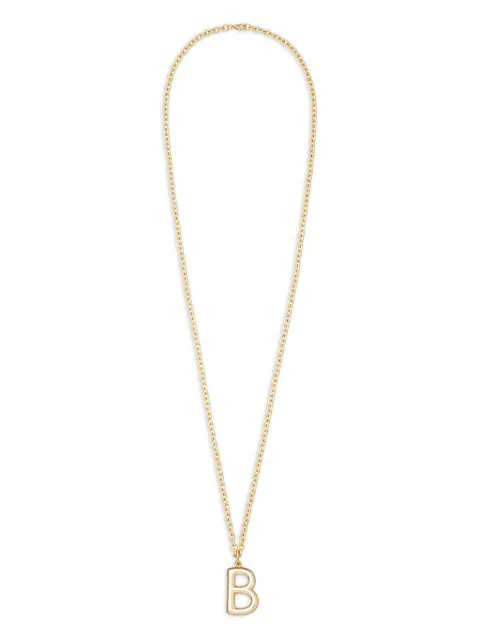 Roxanne Assoulin Big Puffy Initial necklace Gold RXF25N117B