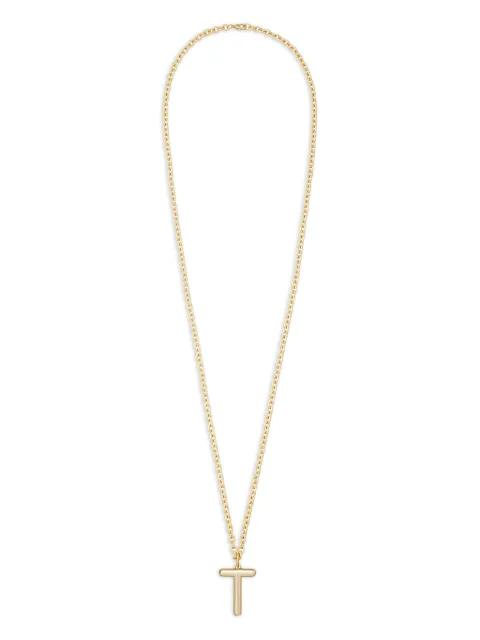 Roxanne Assoulin Big Puffy Initial necklace Gold RXF25N117T