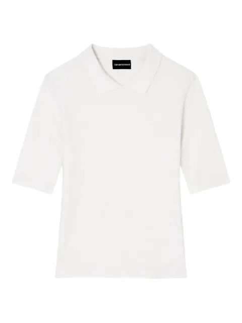 Emporio Armani polo-neck t-shirt White EW001980AF16068