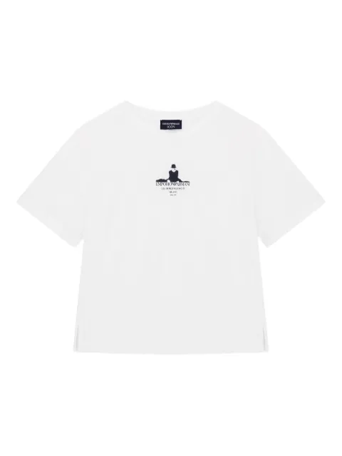 Emporio Armani graphic-print T-shirt White EW002248AF12567