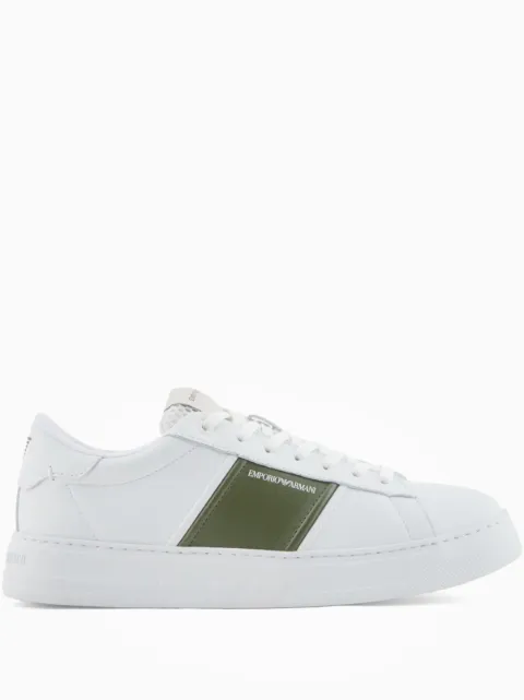 Emporio Armani contrasting-panel sneakers White EM003701AF18017