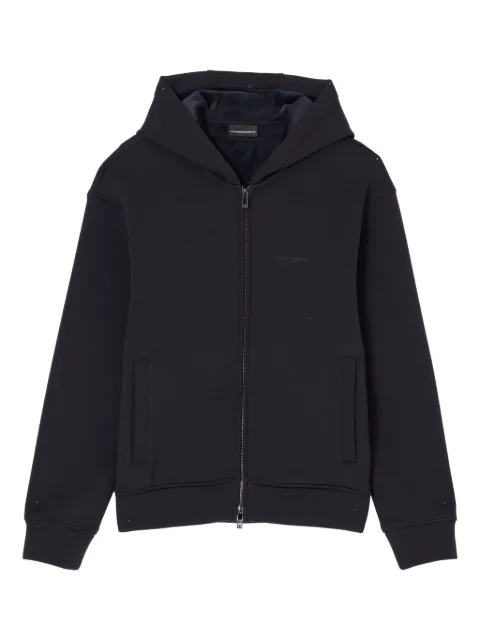 Emporio Armani zip-up hoodie Black EM002866AF17547UB118