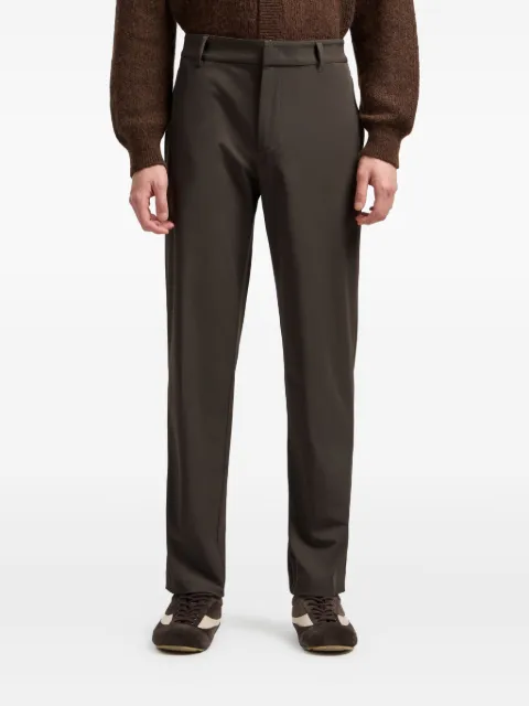 Emporio Armani belt-loops trousers Brown EM001505AF18502