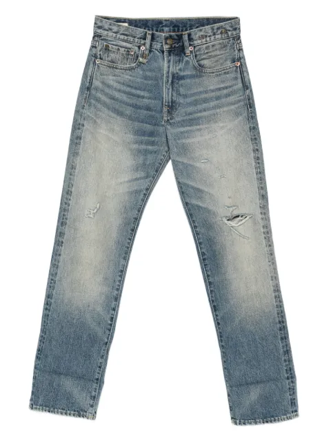 R13 logo-patch jeans Blue R13WD196D324C