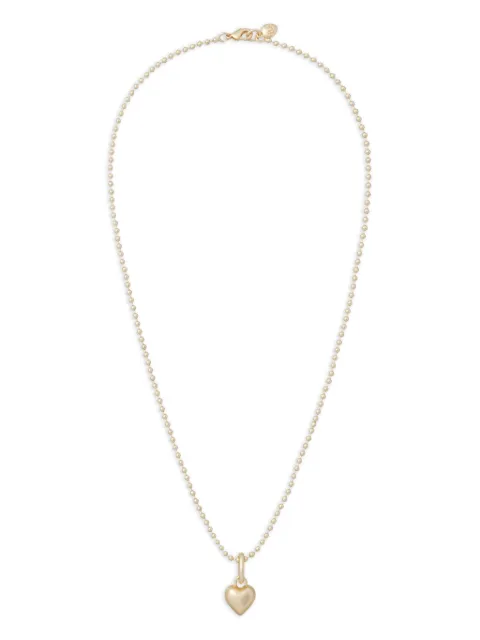 Roxanne Assoulin heart-pendant ball-chain necklace Gold RXF25N135A