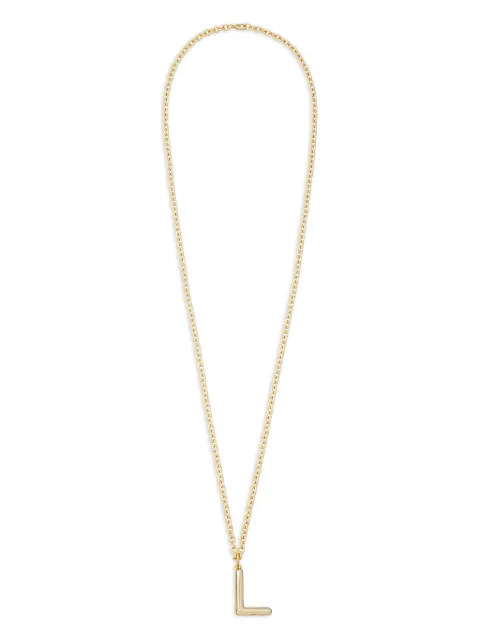 Roxanne Assoulin Big Puffy Initial necklace Gold RXF25N117L