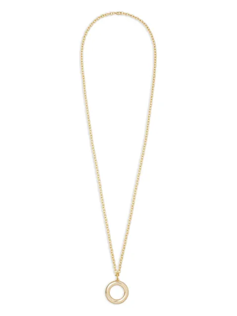 Roxanne Assoulin Big Puffy Initial necklace Gold RXF25N117O