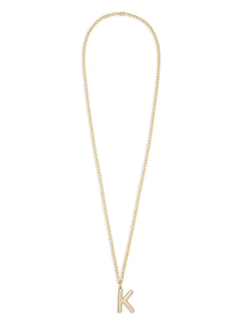 Roxanne Assoulin Big Puffy Initial necklace Gold RXF25N117K