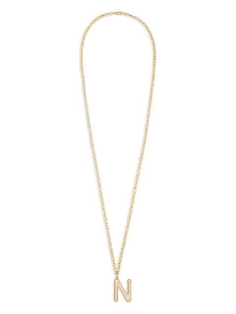Roxanne Assoulin Big Puffy Initial necklace Gold RXF25N117N