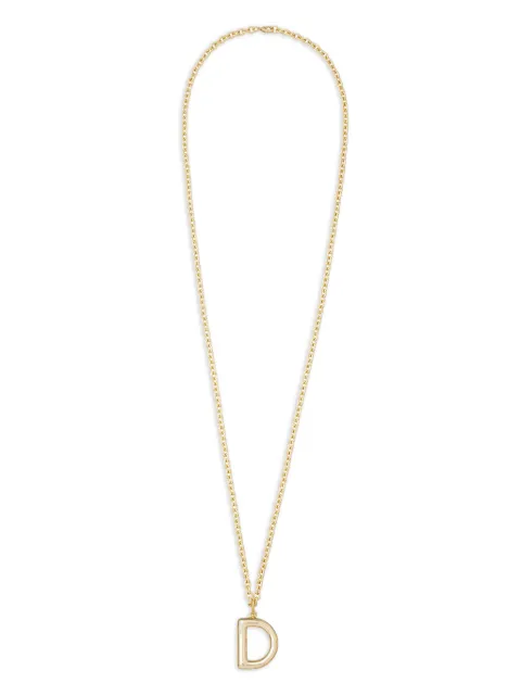 Roxanne Assoulin Big Puffy Initial necklace Gold RXF25N117D