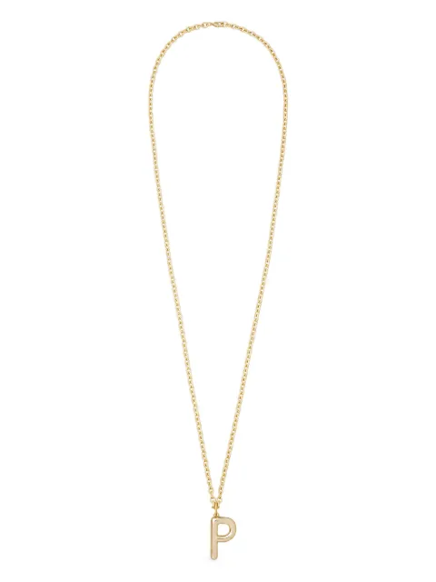 Roxanne Assoulin Big Puffy Initial necklace Gold RXF25N117P