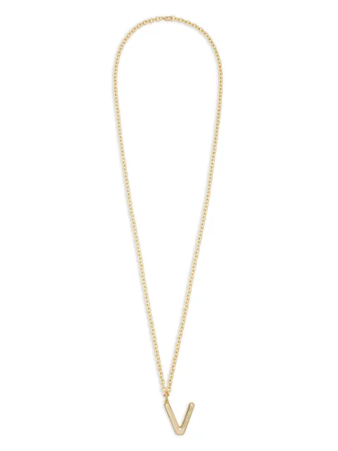 Roxanne Assoulin Big Puffy Initial necklace Gold RXF25N117V
