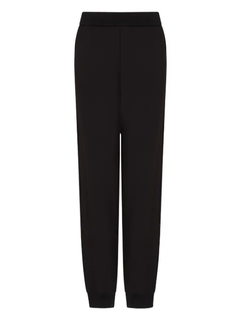 Emporio Armani elastic-waist track pants Black EW001360AF10002