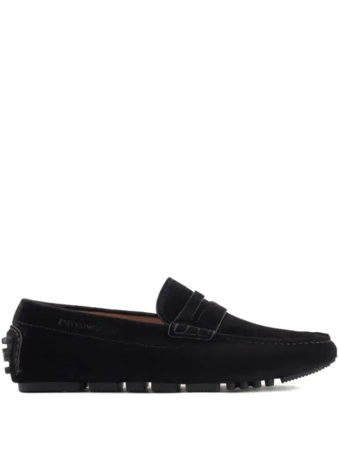 Emporio Armani leather loafers Black EM003731AF19687