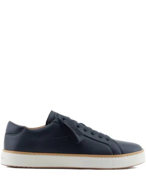 Emporio Armani leather lace-up sneakers Blue EM003081AF18228