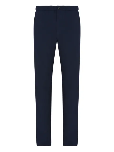 Emporio Armani elasticated-waist trousers Blue EM001611TE14101