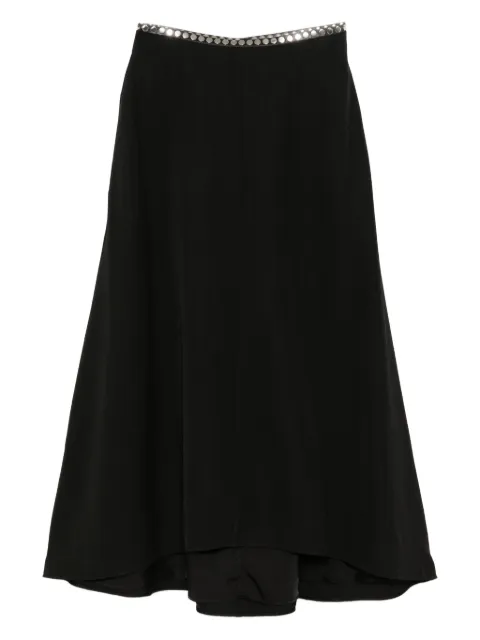 Jil Sander buttoned-waist skirt Black J01MA0166J65005