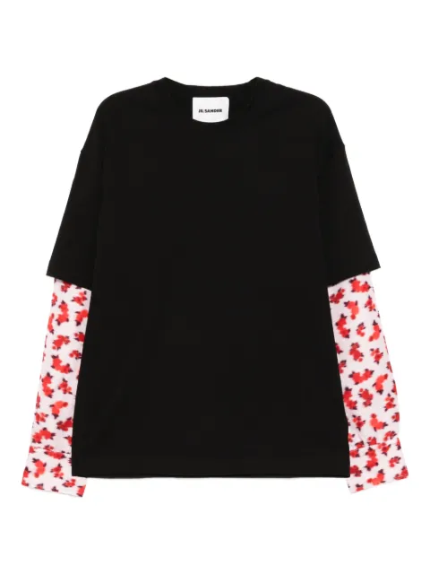 Jil Sander crew-neck T-shirt Black J61GC0034J20256