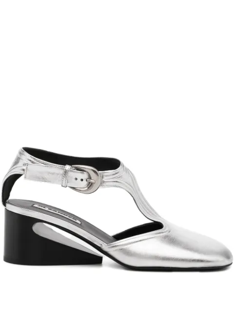 Jil Sander 60mm leather pumps Grey J16WM0004P4836