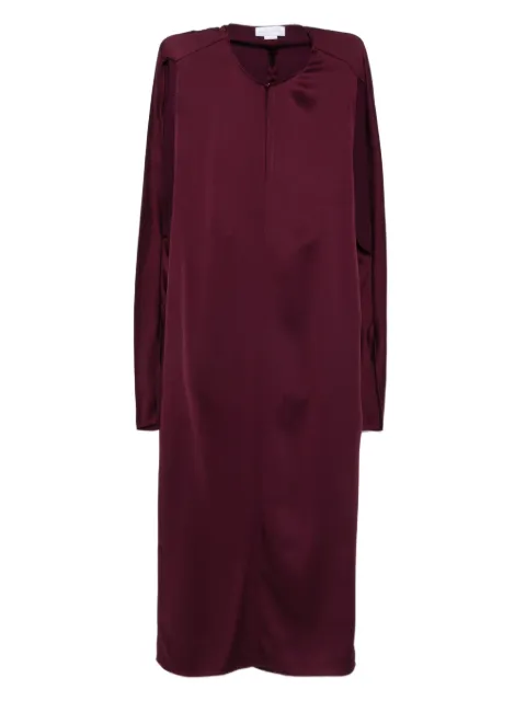 Stella McCartney cape dress Red 6A05413FU302