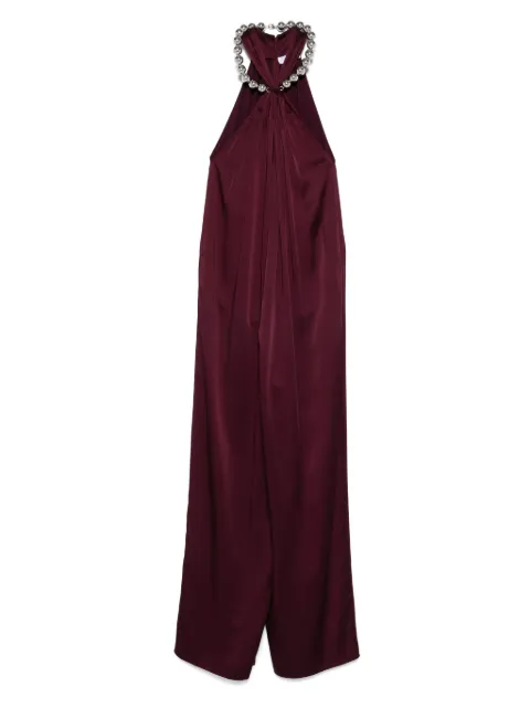 Stella McCartney halterneck jumpsuit Red 6100993FU302