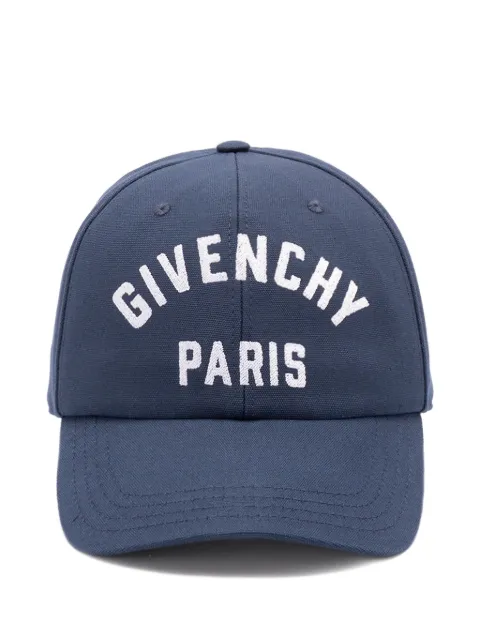 Givenchy logo-embroidered cap Blue BPZ0BWP0XV