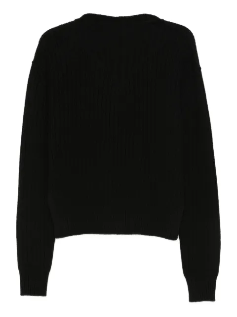 Rick Owens ribbed wool jumper Black RP02E4647KWV